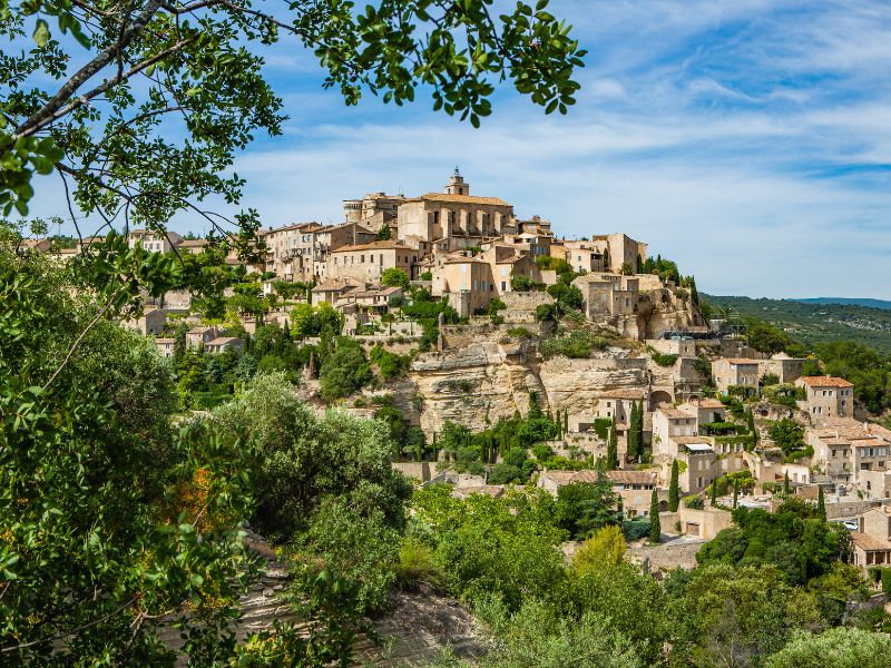 Village perché des Alpes-de-Haute-Provence